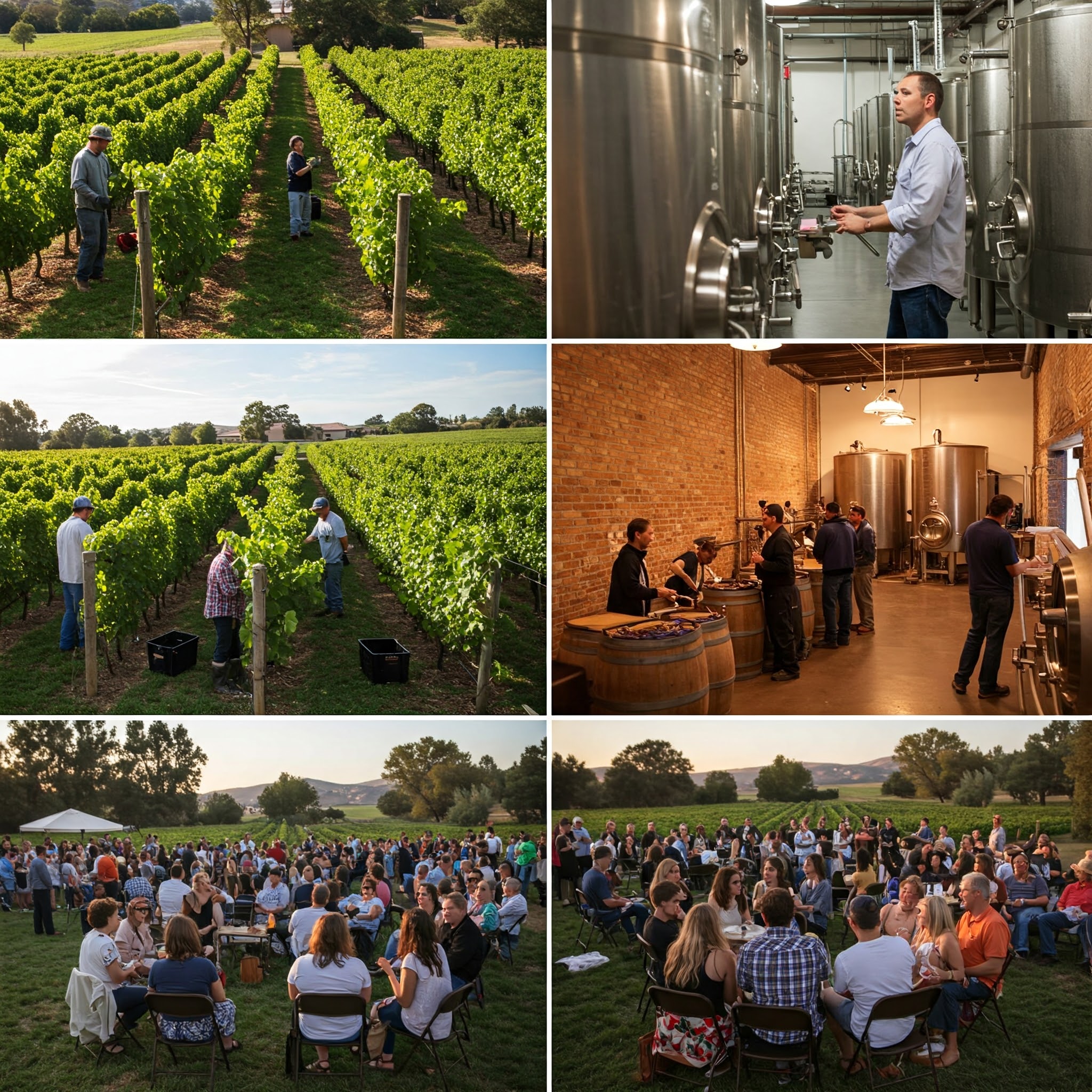 Events at a winery