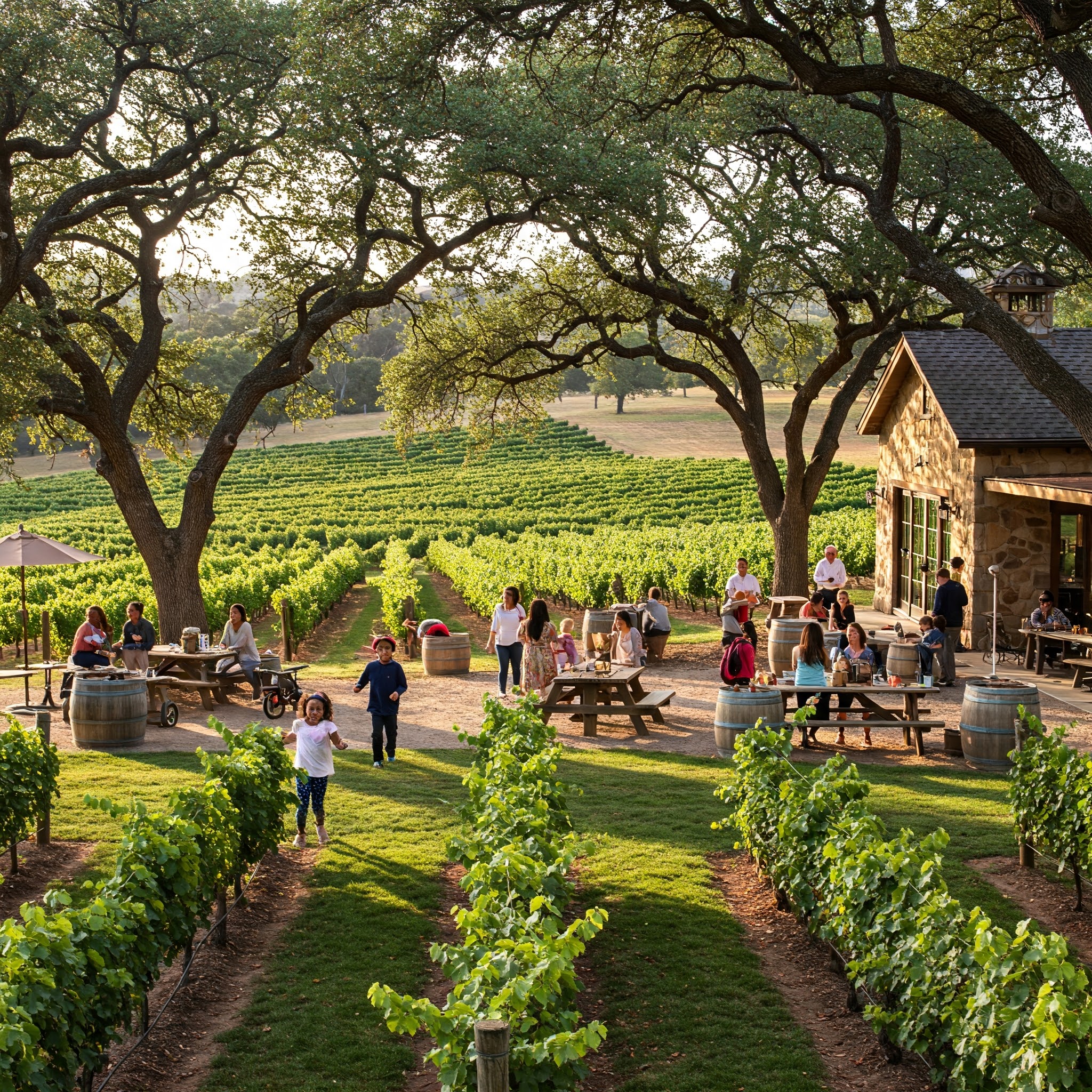 Family friendly winery